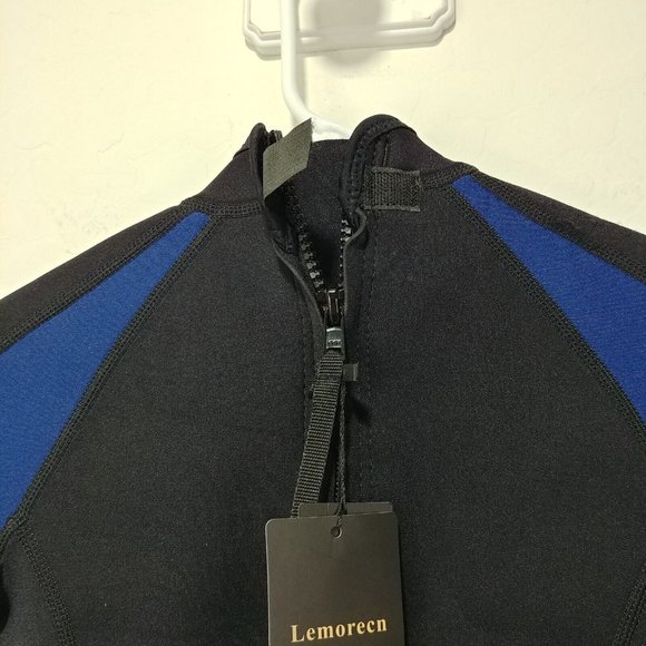 Lemorecn Wetsuit Youth Premium Neoprene 2mm Swim Suit Shorty (US 8) - Picture 6 of 10